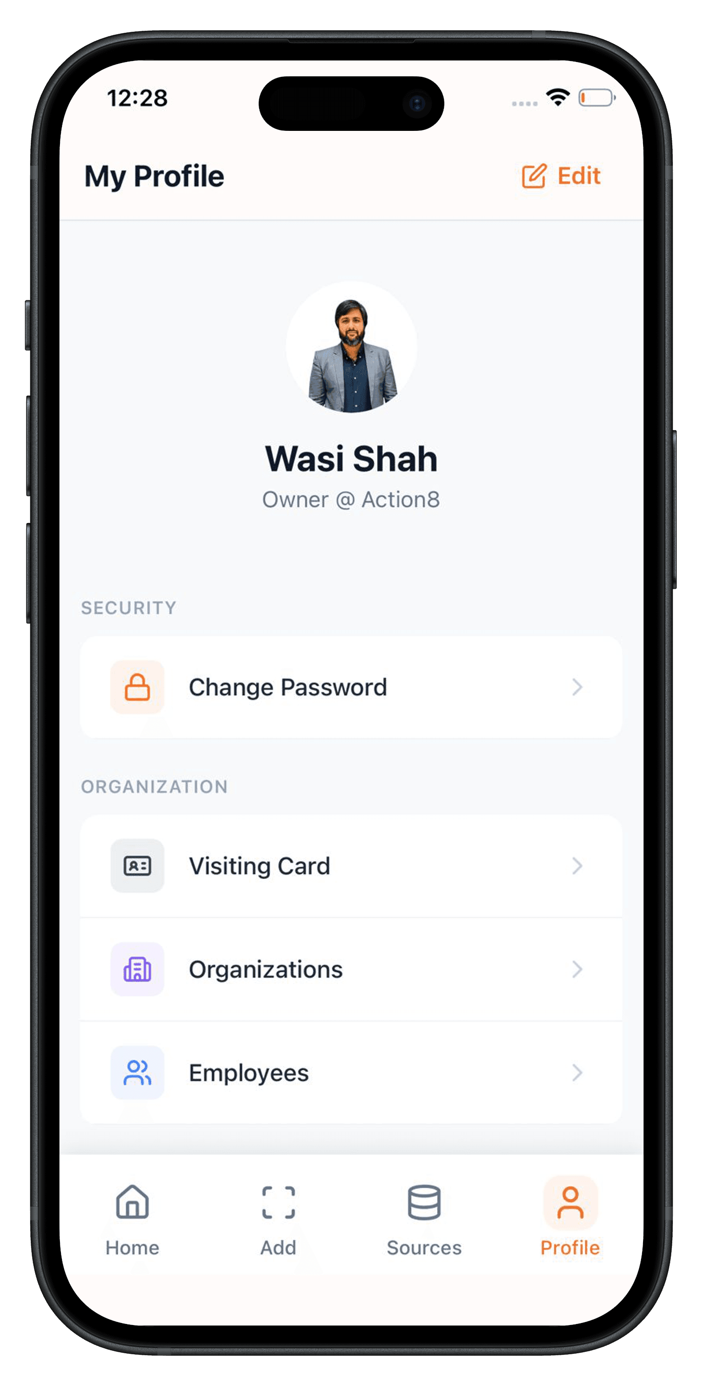 Profile Page